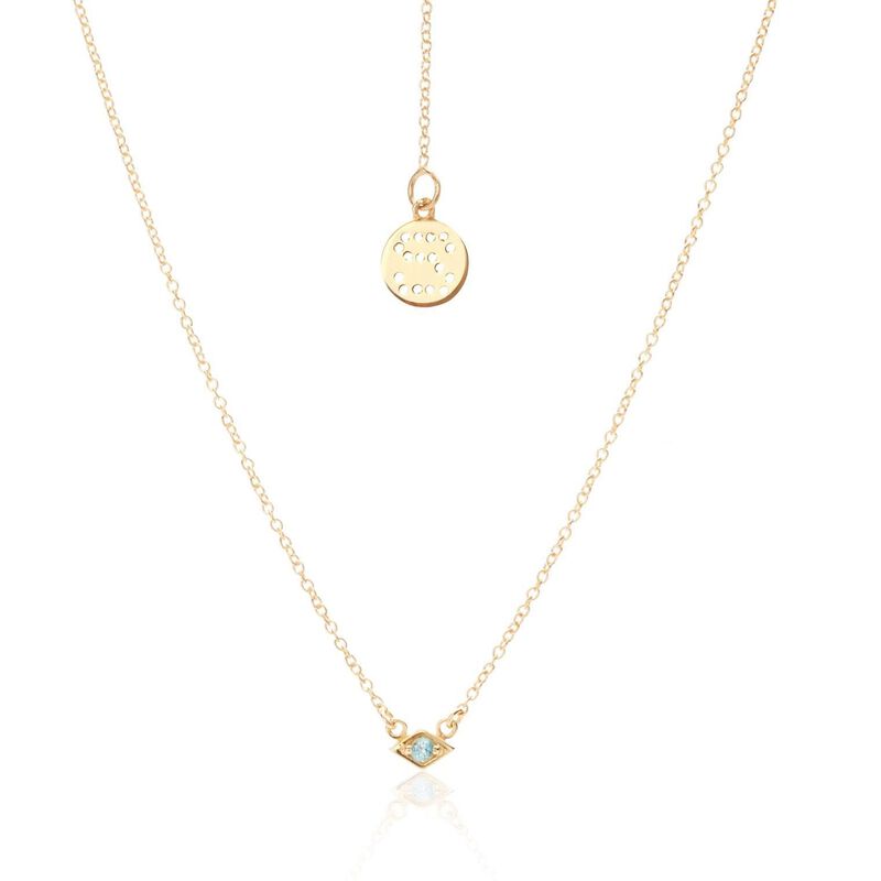 Silk & Steel Keepsake Necklace image number 0